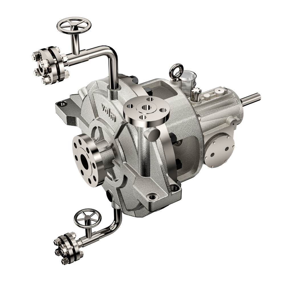 OH2 Low-Flow, High-Head Petrochemical Process Pumps