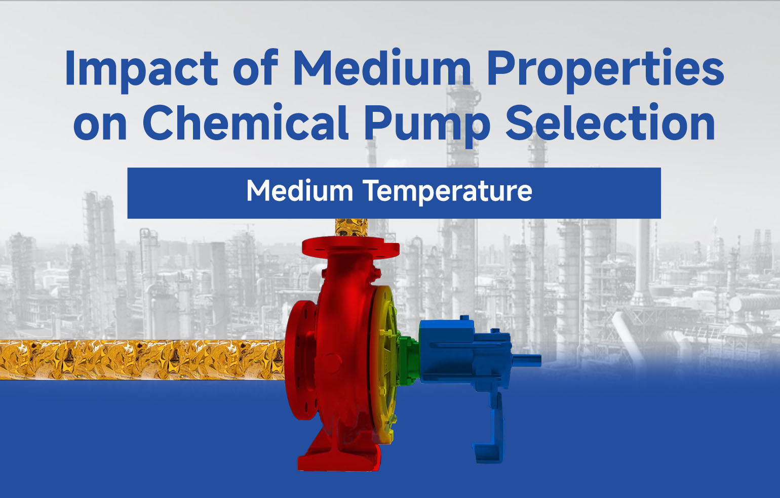 How Does Medium Temperature Affect Chemical Pump Selection?